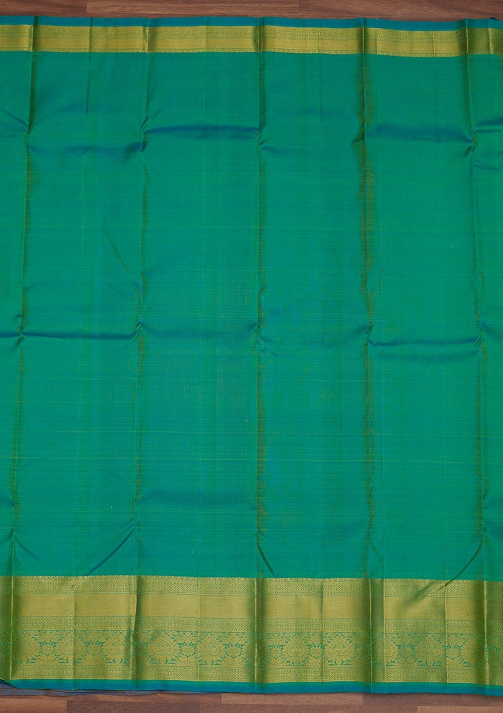 Orange Zariwork Pure Silk Designer Saree - Koskii