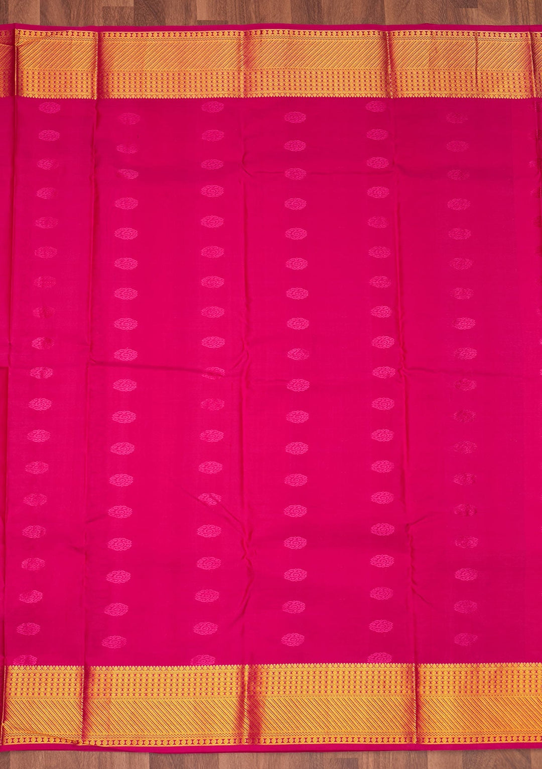 Orange Zariwork Pure Silk Saree - Koskii