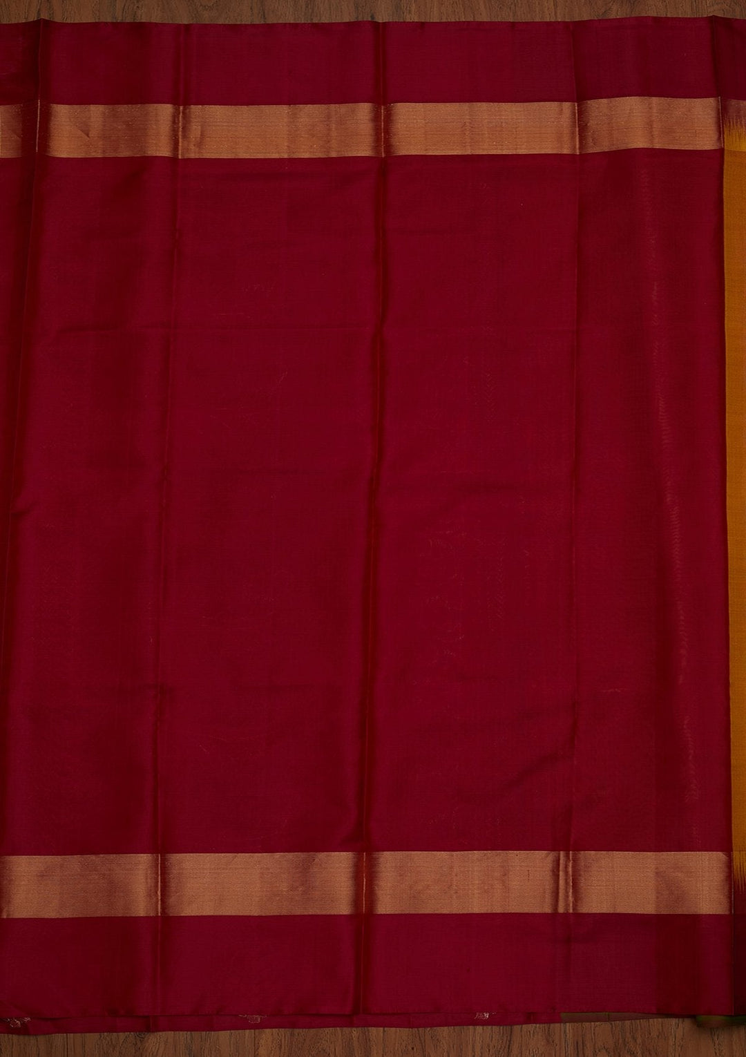 Parrot Green Zariwork Pure Silk Designer Saree - koskii