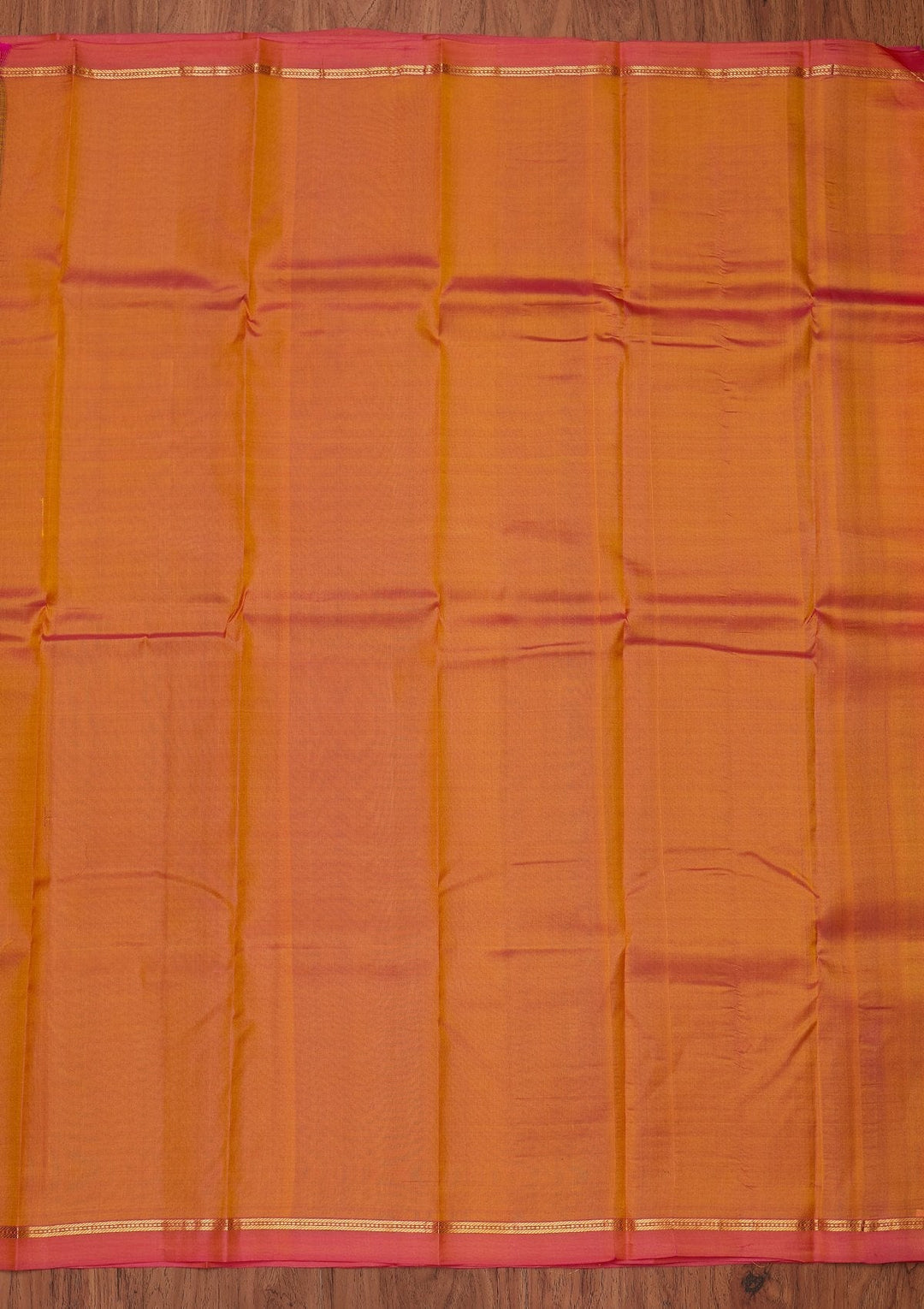 Parrot Green Zariwork Pure Silk Designer Unstitched Saree - Koskii