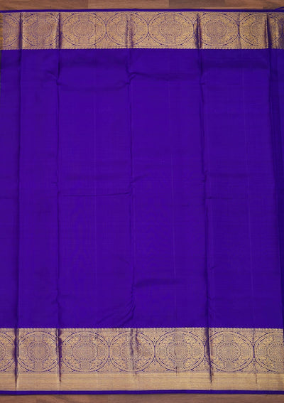 Parrot Green Zariwork Pure Silk Designer Saree - Koskii