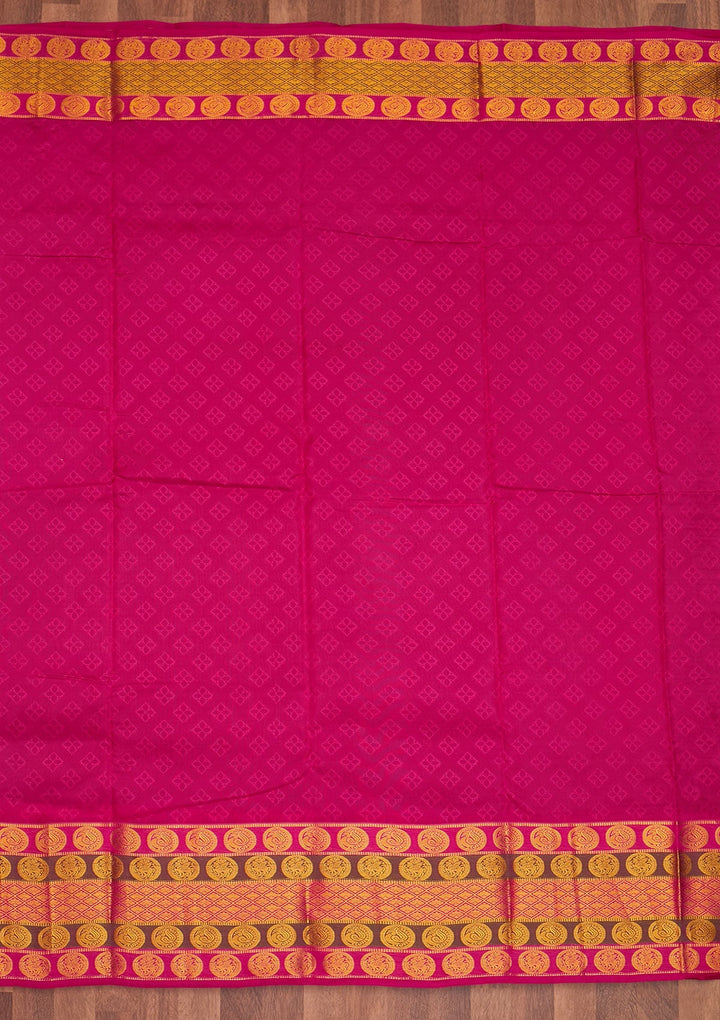 Parrot Green Zariwork Pure Silk Saree - Koskii