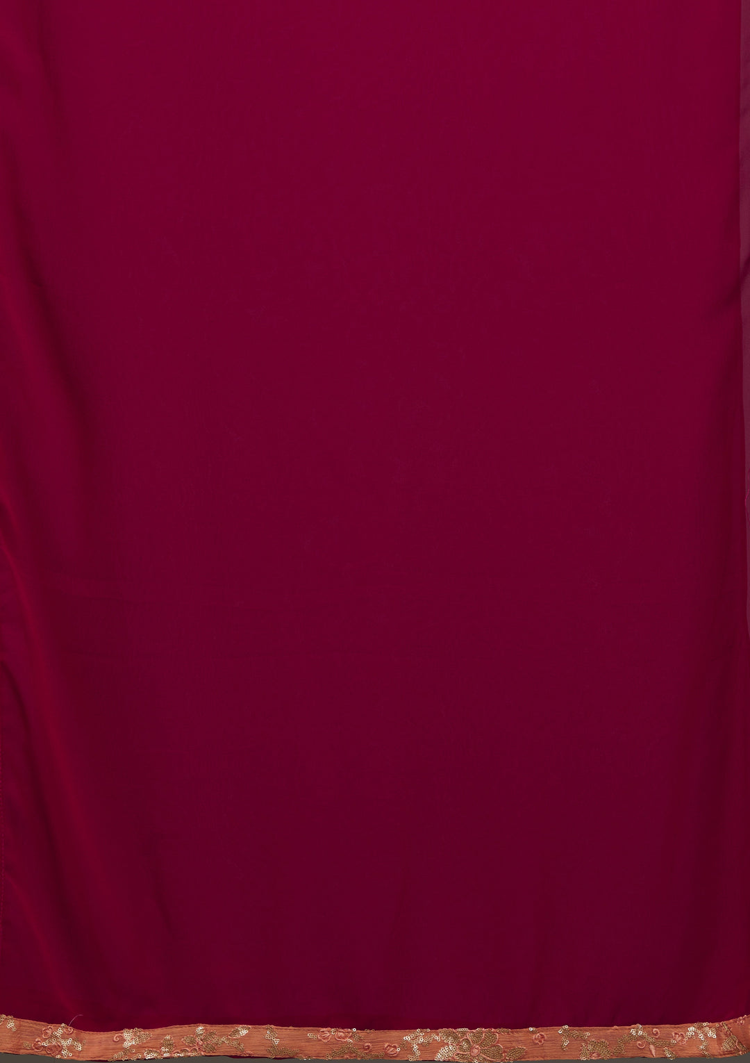 Peach Sequins Semi Crepe Designer Salwar Suit - Koskii