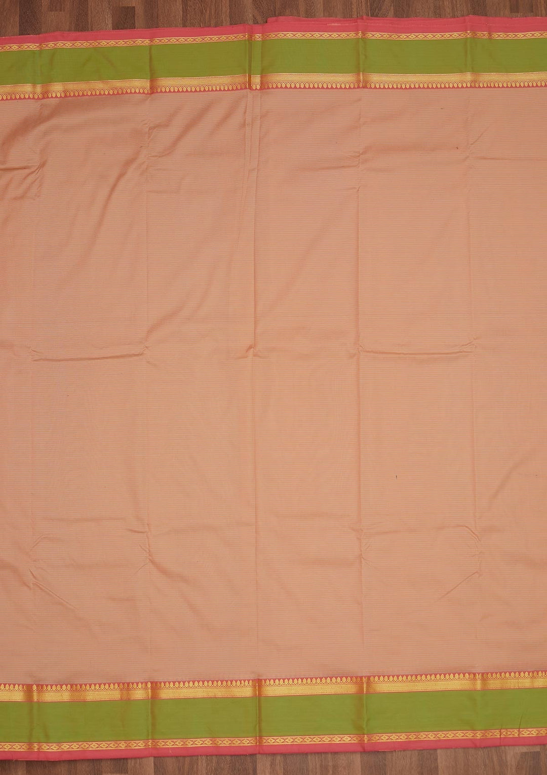 Peach Zariwork Art Silk Saree - Koskii