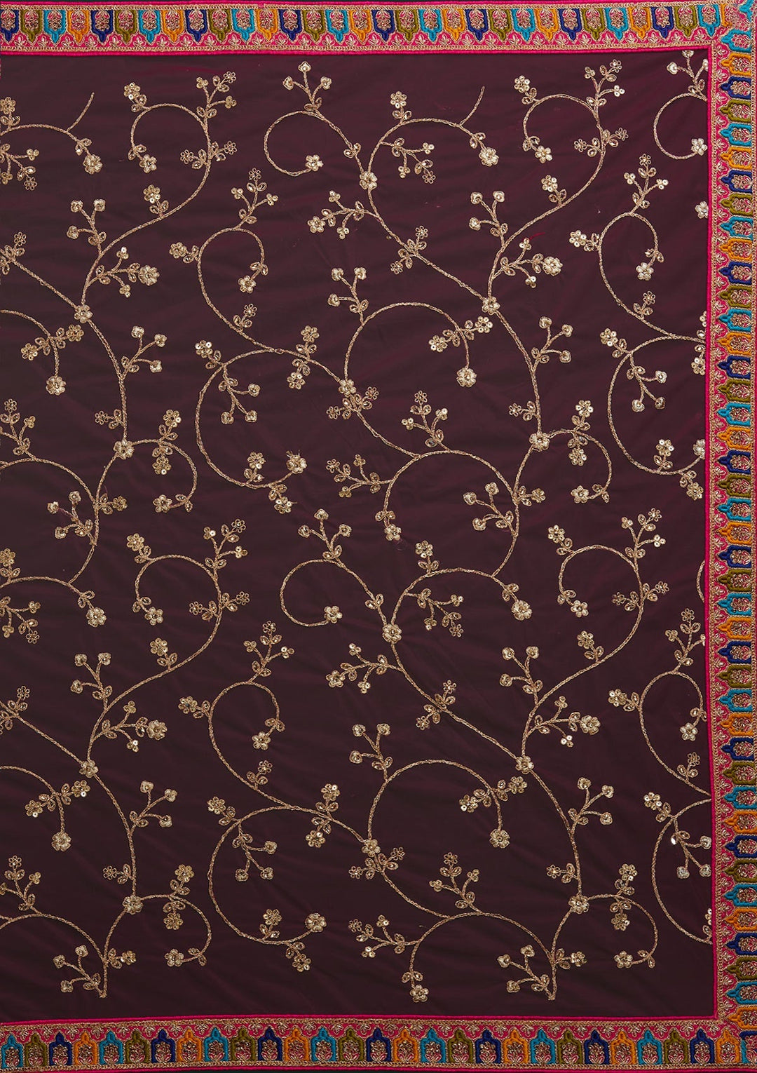 Peach Zariwork Banarasi Designer Semi-Stitched Lehenga - Koskii