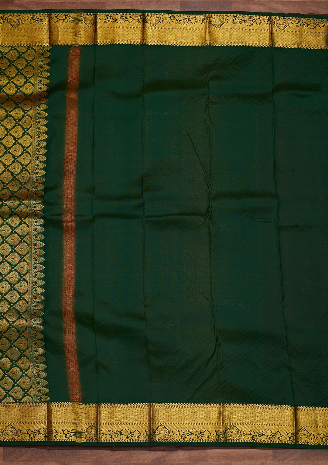 Peach Zariwork Pure Silk Designer Saree - Koskii