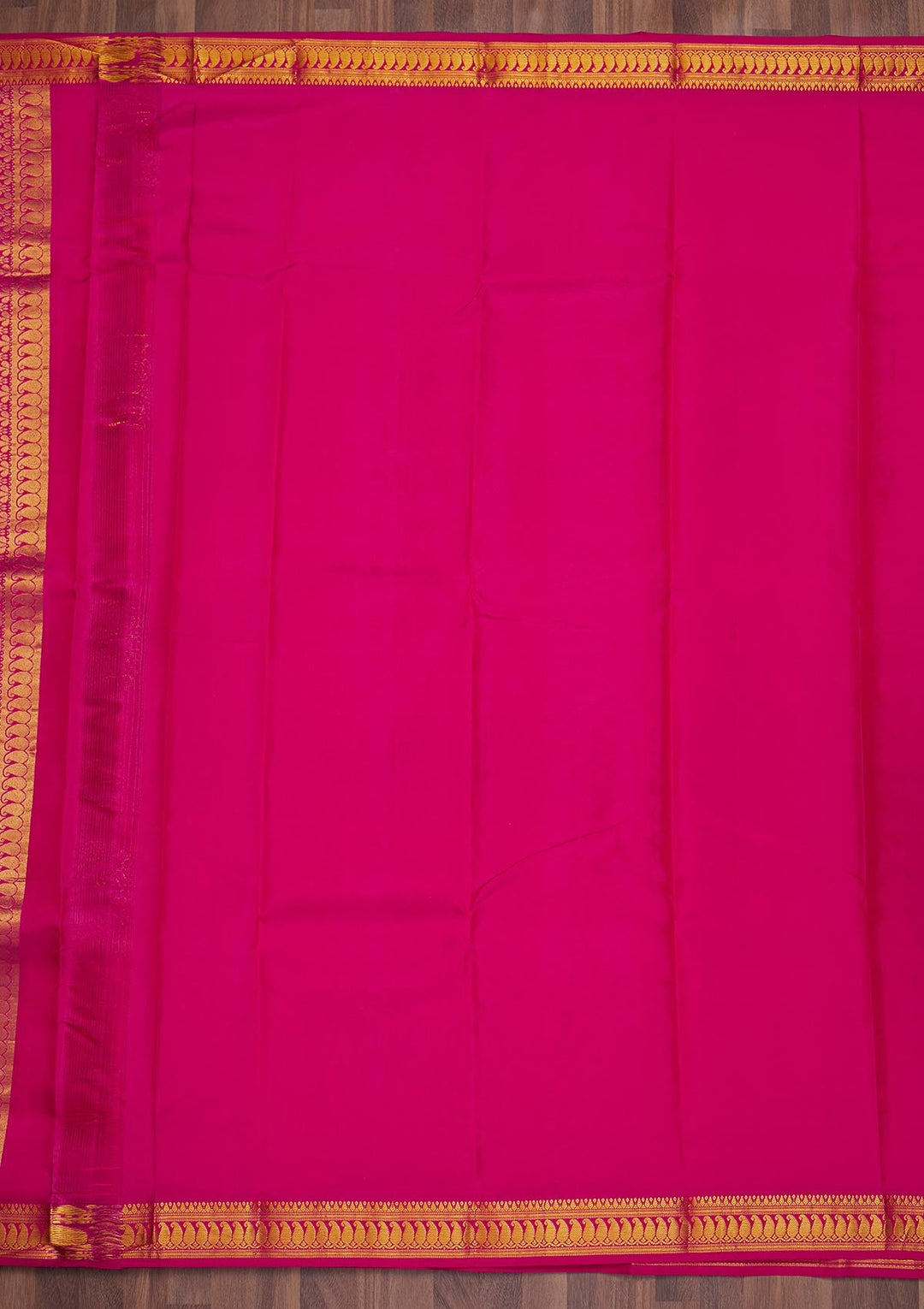 Orange Zariwork Pure Silk Saree-Koskii