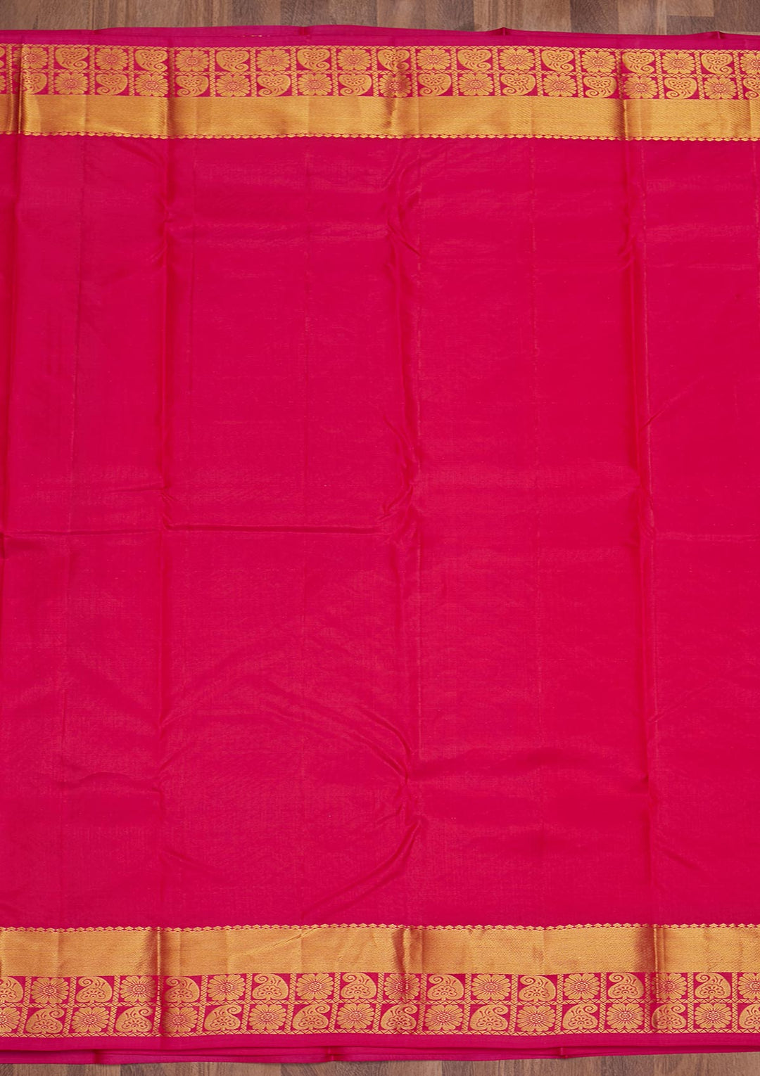 Peach Zariwork Pure Silk Saree-Koskii
