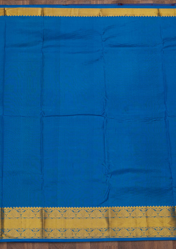 Peach Zariwork Pure Silk Saree-Koskii