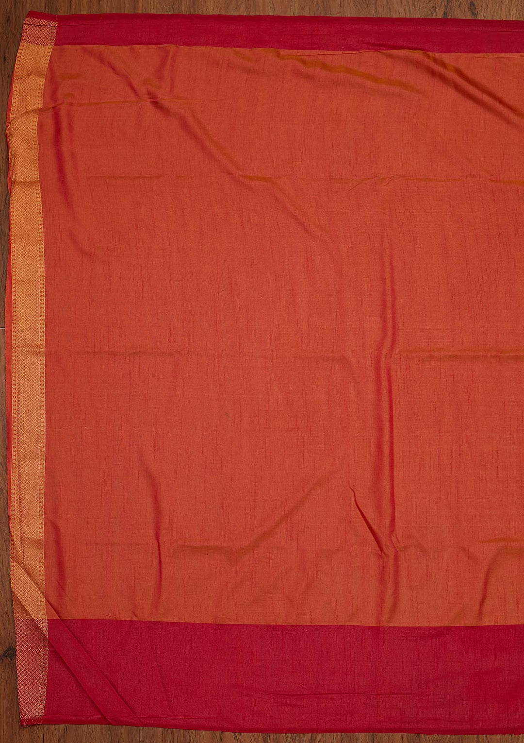 Peach Zariwork Raw Silk Designer Saree - koskii