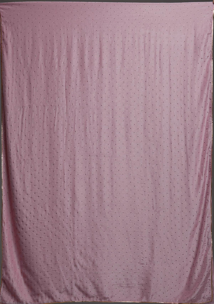 Pink Sequins Semi Crepe Designer Salwar Suit-Koskii
