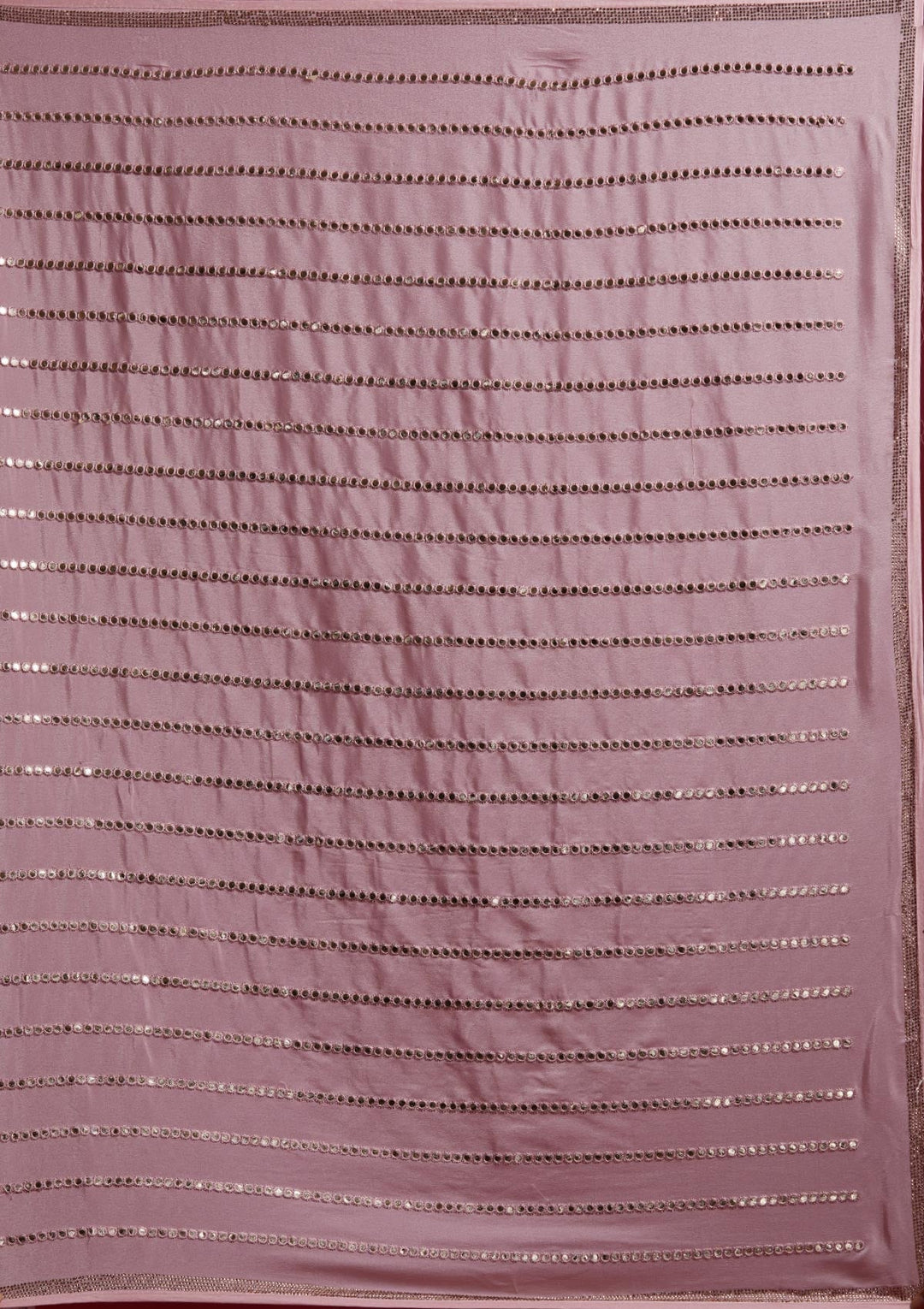 Pink Swarovski Georgette Designer Saree - koskii