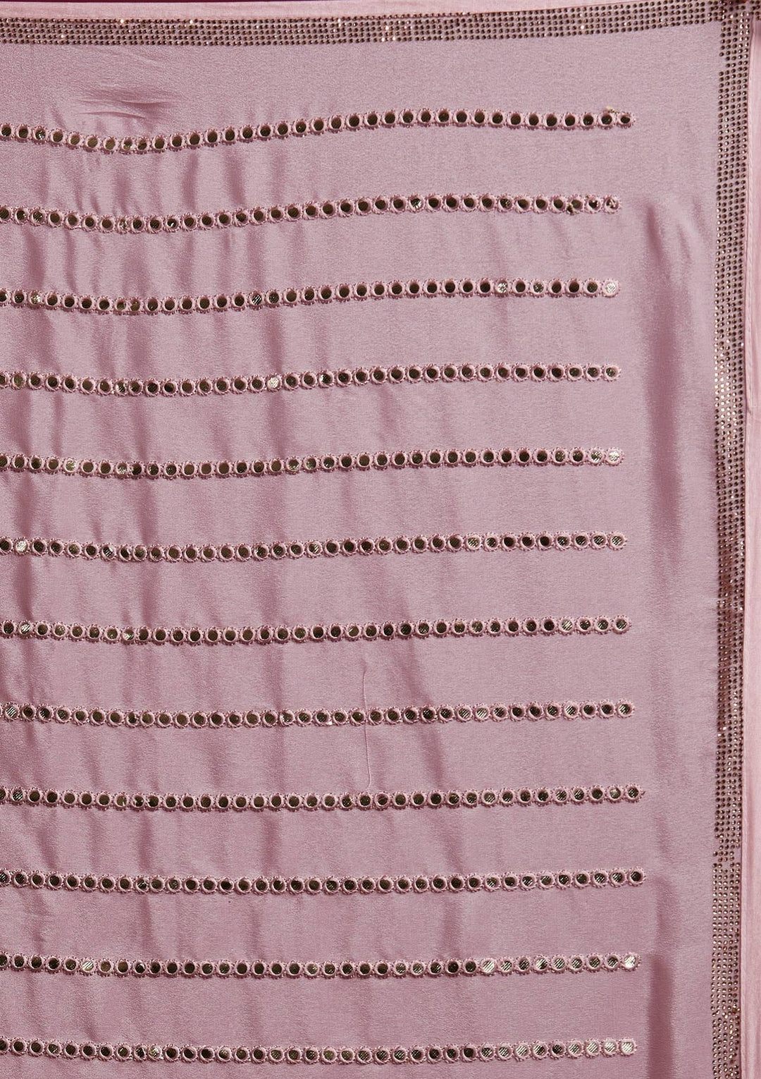 Pink Swarovski Georgette Designer Saree - koskii