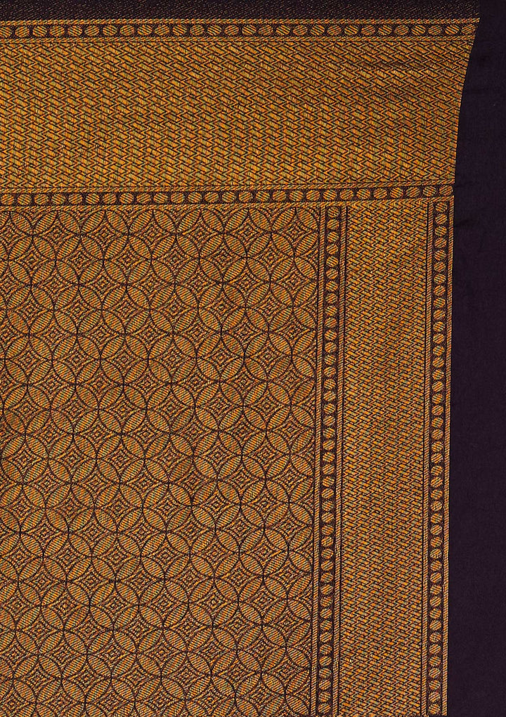 Pink Zariwork Art Silk Designer Saree - Koskii