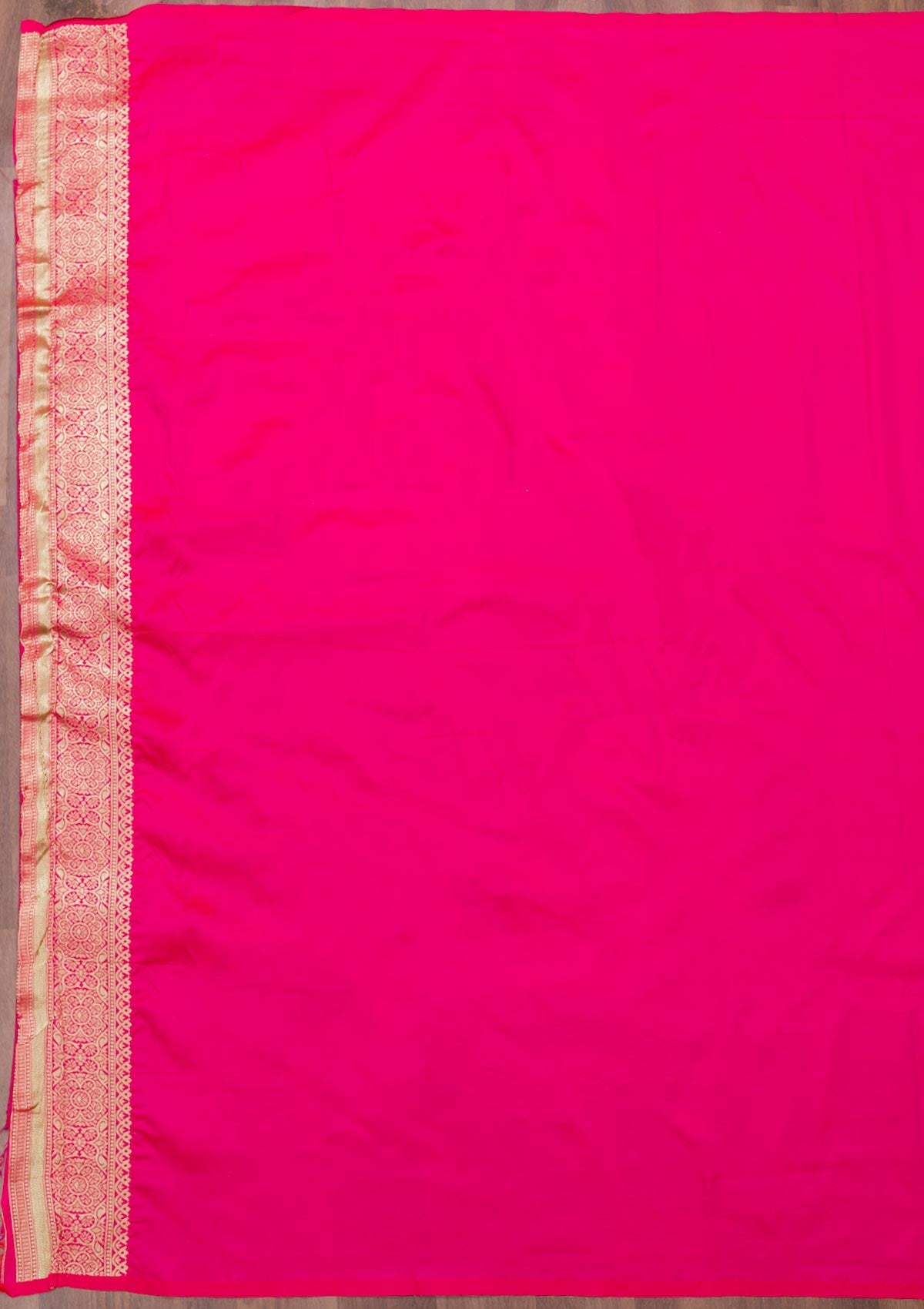 Pink Zariwork Art Silk Saree-Koskii