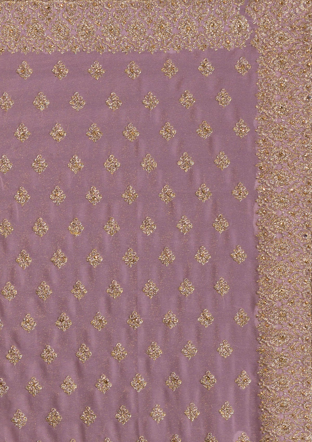 Pink Zariwork Georgette Saree-Koskii