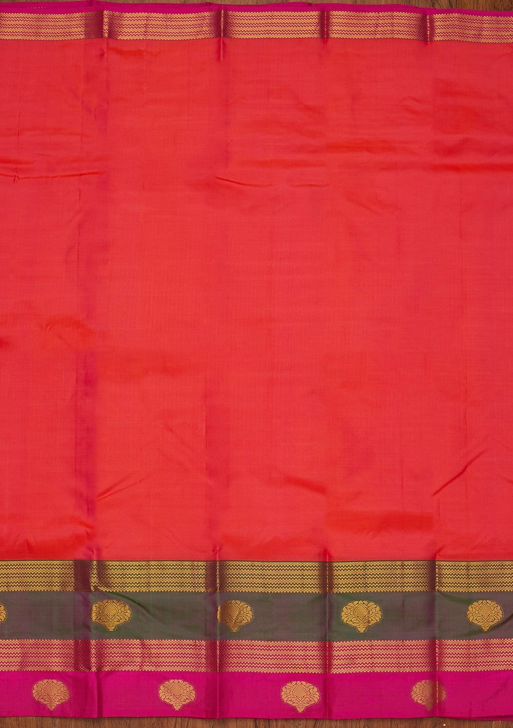 Pink Zariwork Pure Silk Designer Saree - koskii