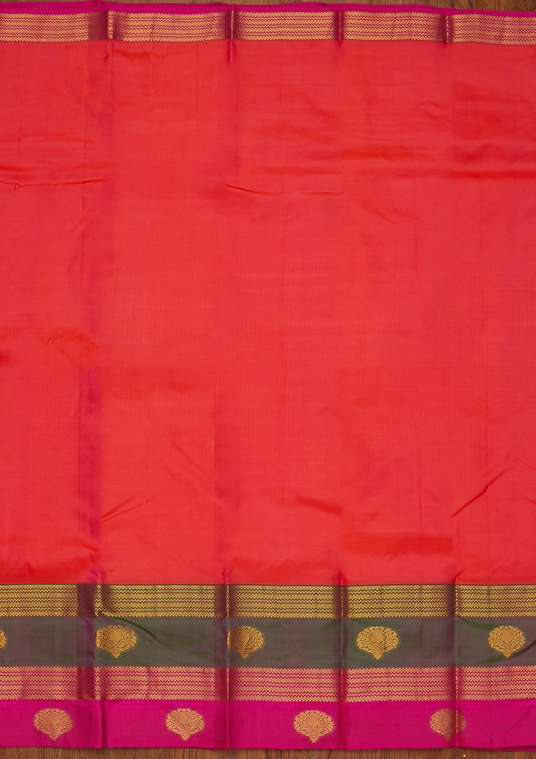 Pink Zariwork Pure Silk Designer Saree - koskii