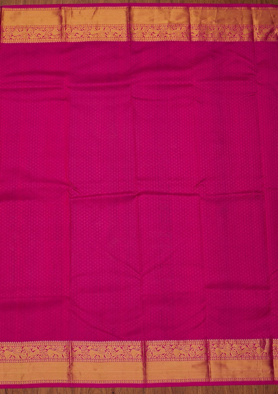 Pink Zariwork Pure Silk Designer Saree - koskii