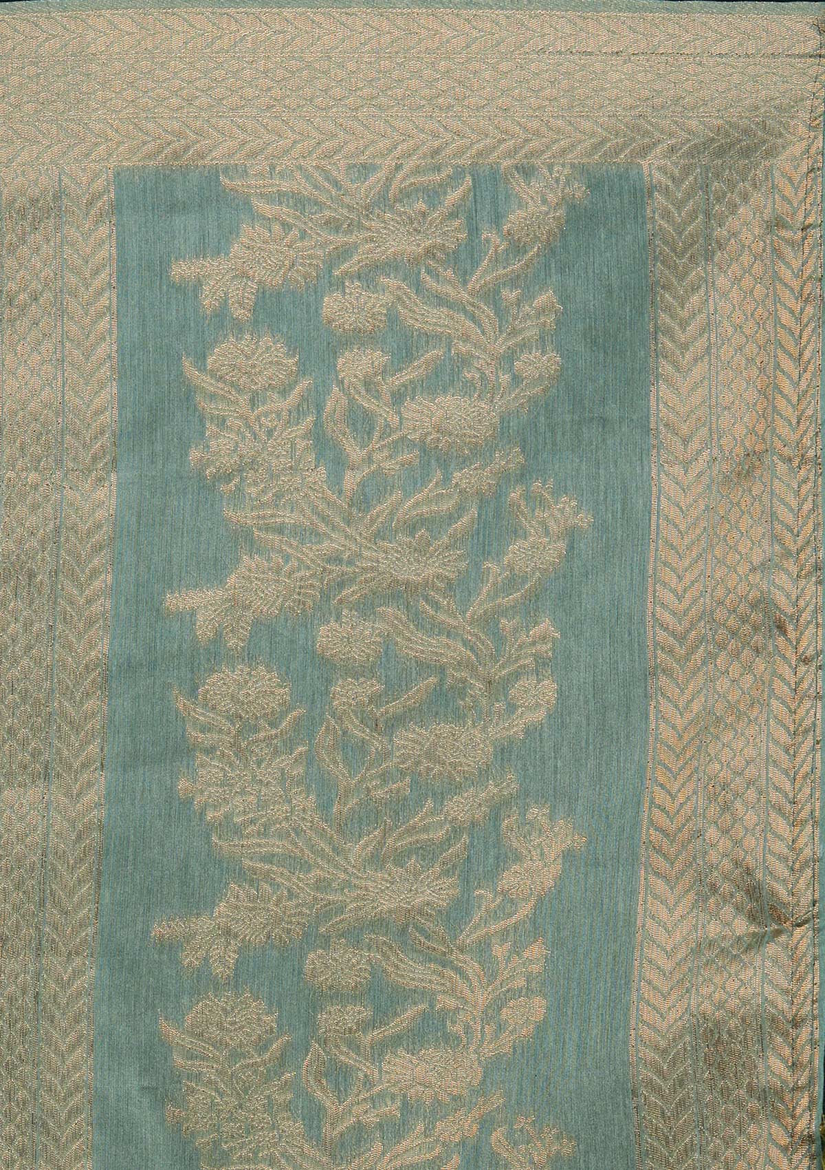 Pink Zariwork Taffeta Silk Saree - Koskii