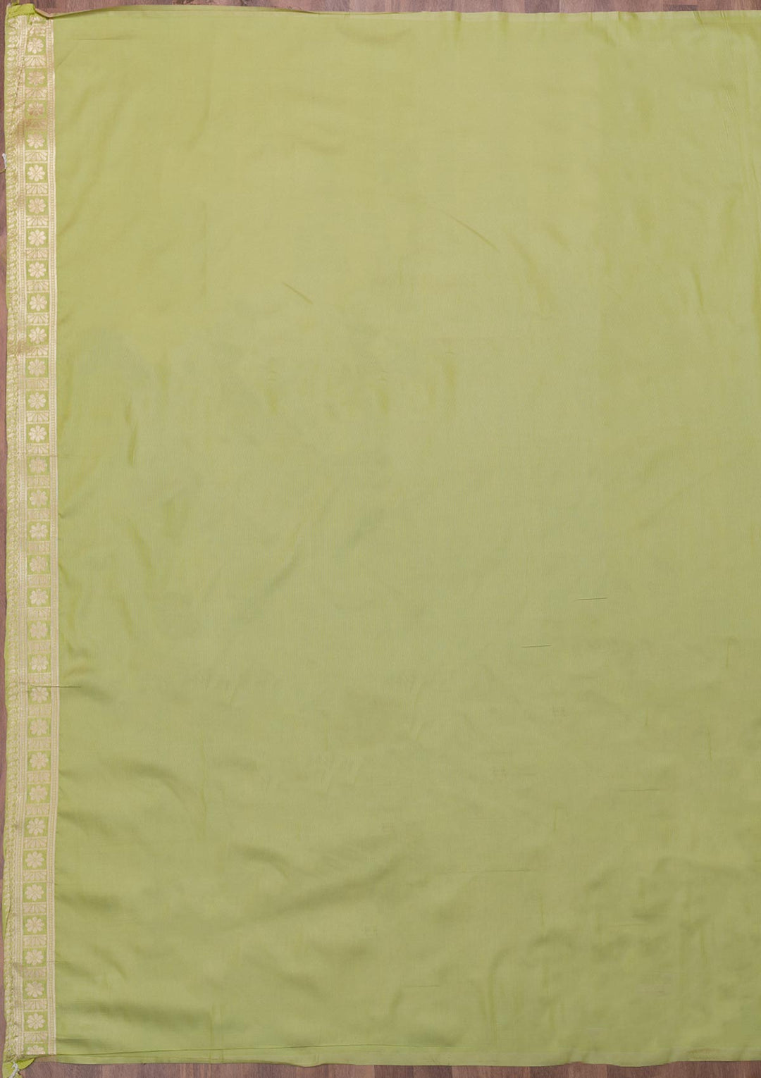Pista Green Zariwork Art Silk Saree-Koskii