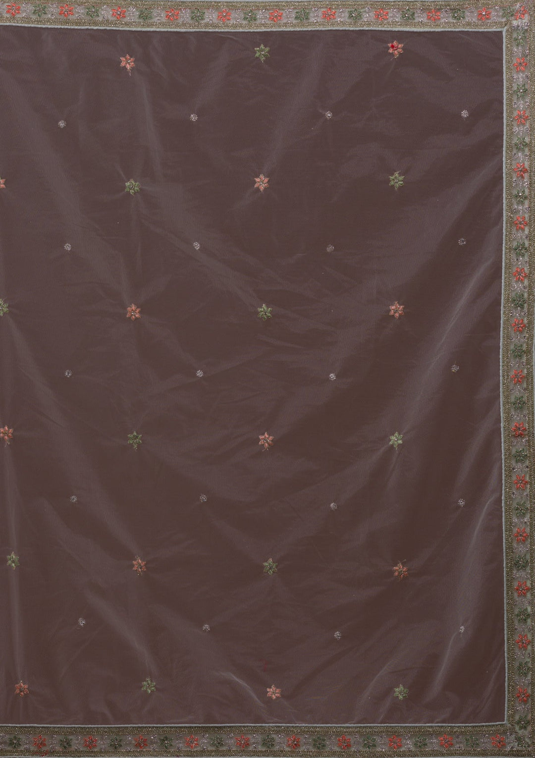 Pista Green Zariwork Net Lehenga-Koskii