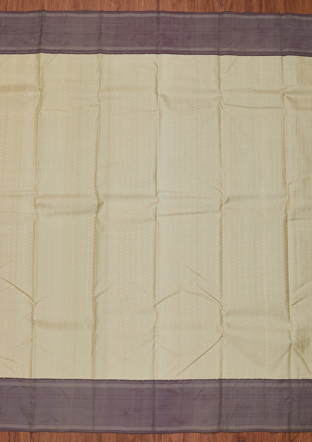 Pista Green Zariwork Pure Silk Designer Unstitched Saree - Koskii