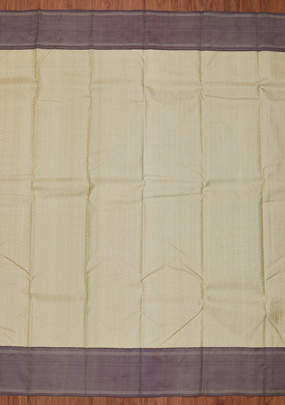 Pista Green Zariwork Pure Silk Designer Unstitched Saree - Koskii