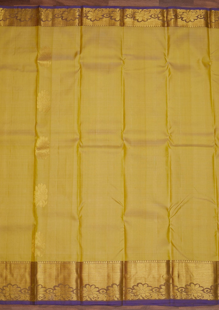Pista Green Zariwork Pure Silk Designer Saree - Koskii