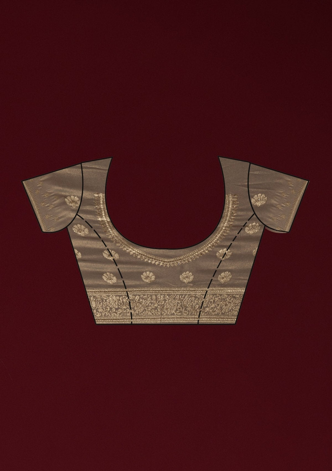 Pista Green Zariwork Shimmer Designer Saree - koskii