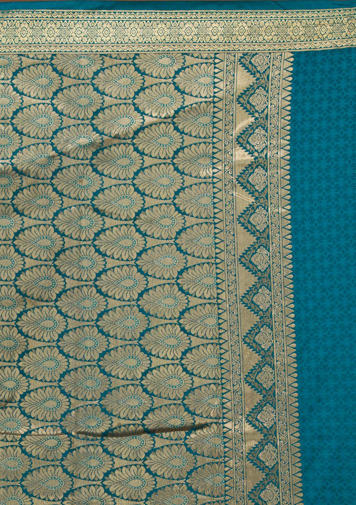 Purple Zariwork Art Silk Saree-Koskii