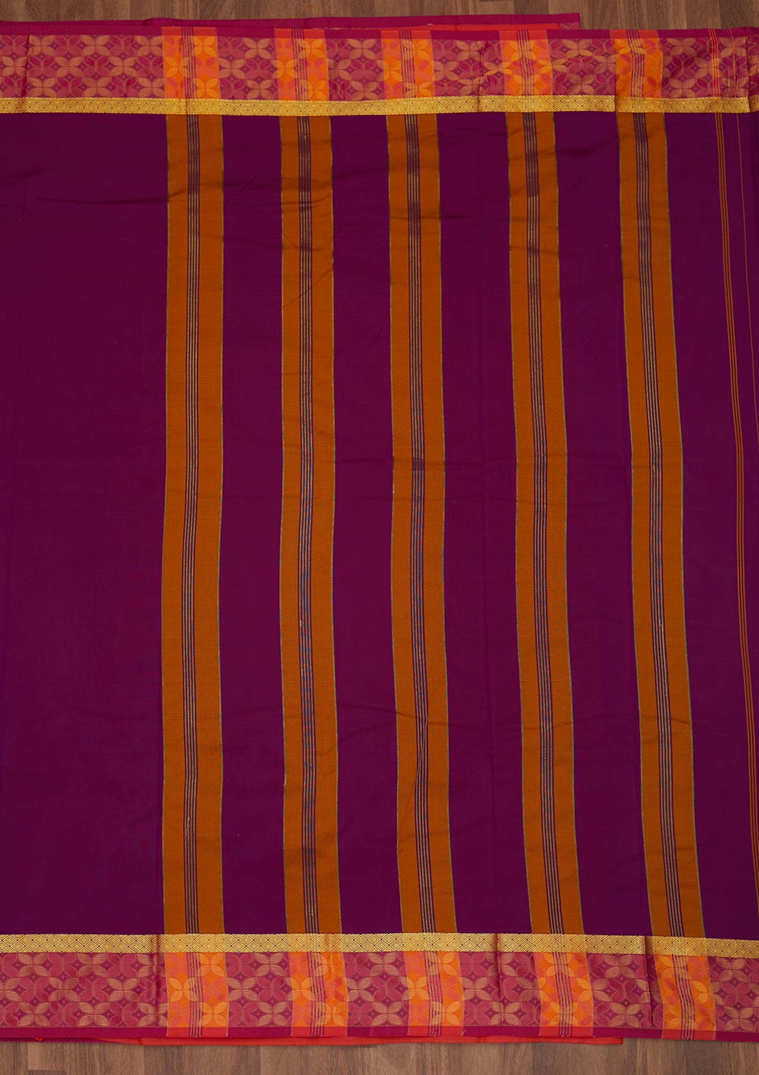 Purple Zariwork Art Silk Saree - Koskii
