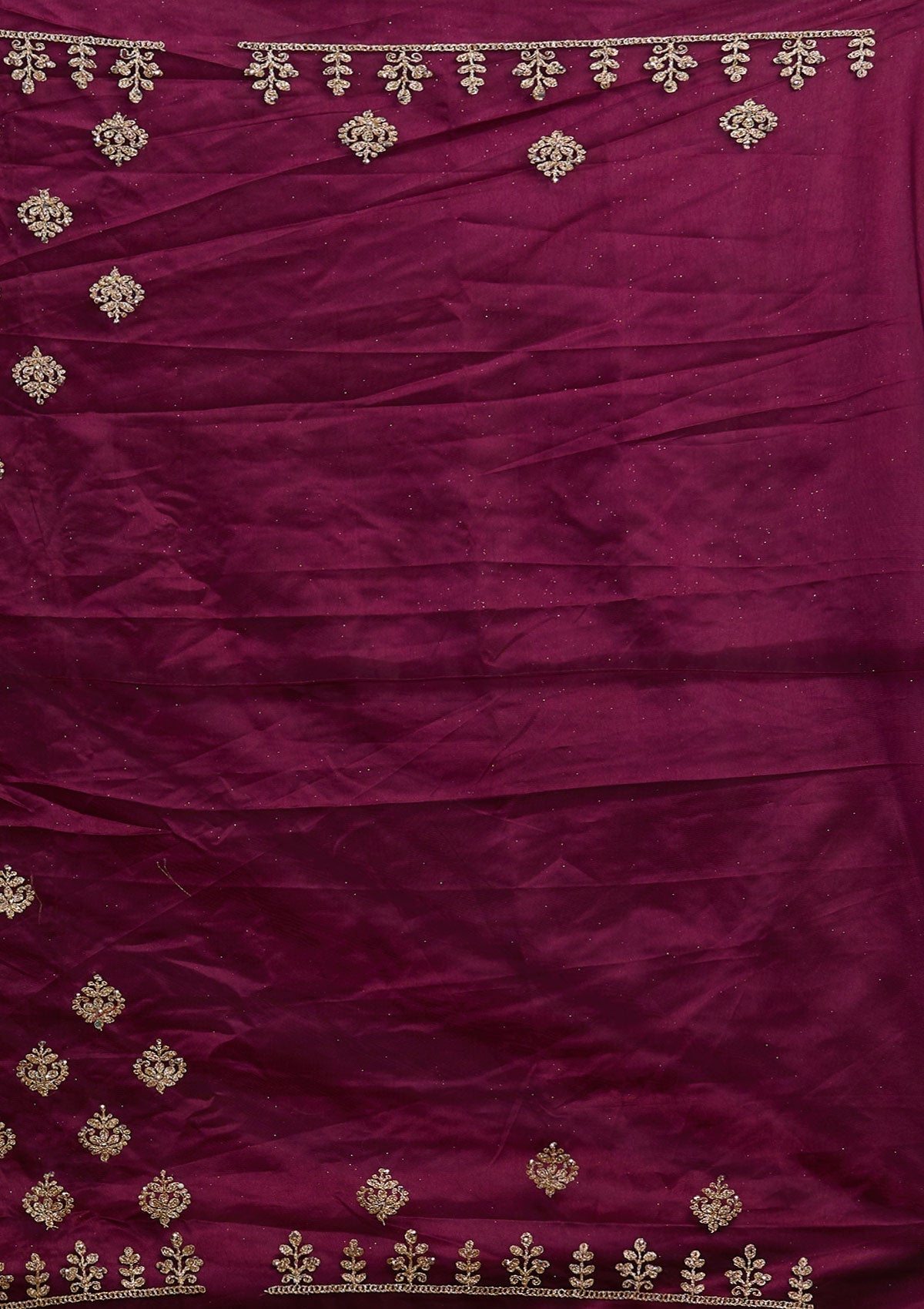 Purple Zariwork Net Designer Lehenga-Koskii