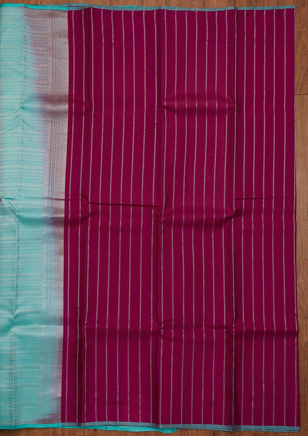 Purple Zariwork Pure Silk Designer Saree - koskii