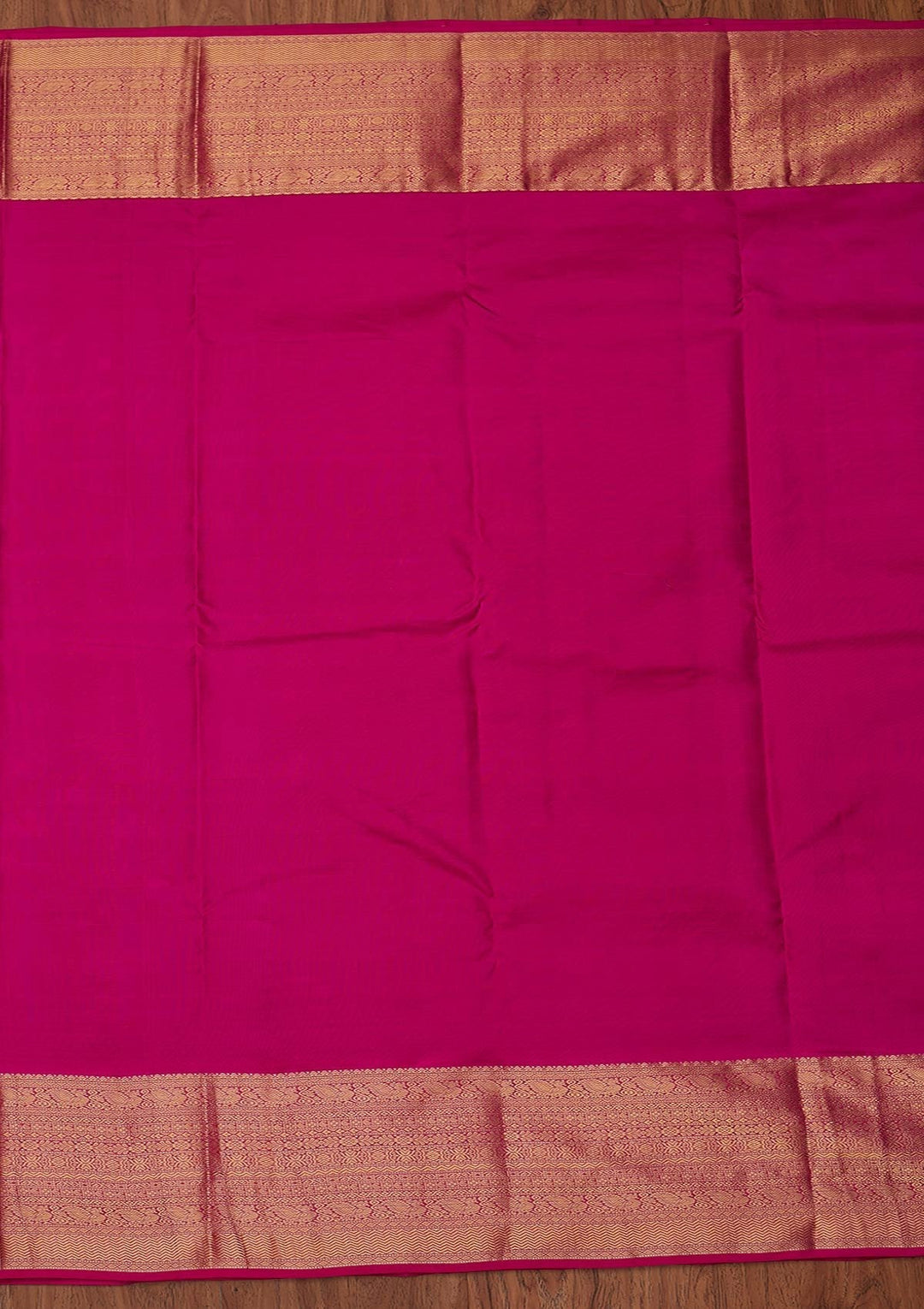 Purple Zariwork Pure Silk Designer Unstitched Saree - Koskii