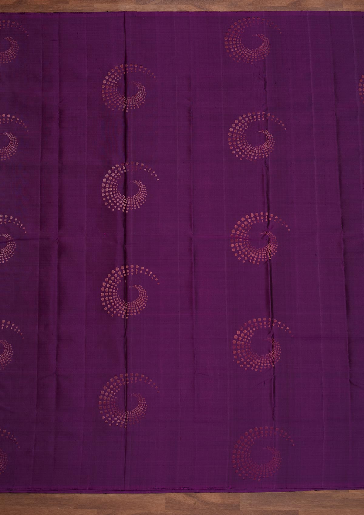 Purple Zariwork Pure Silk Designer Saree - Koskii