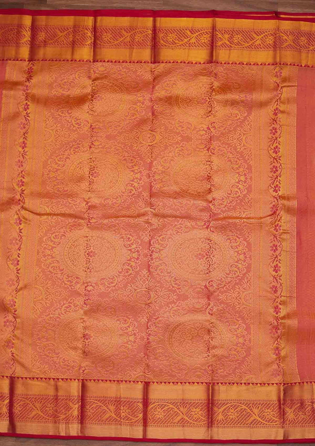 Purple Zariwork Pure Silk Designer Saree - Koskii