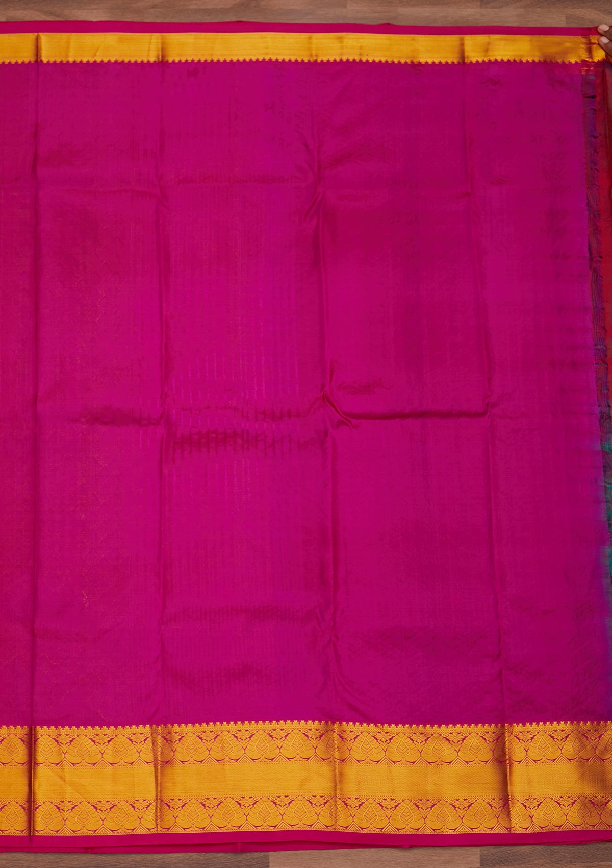 Purple Zariwork Pure Silk Designer Saree - Koskii