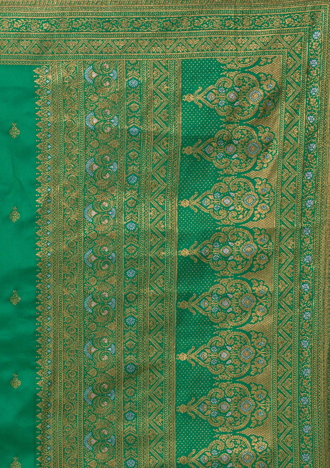 Purple Zariwork Raw Silk Lehenga-Koskii