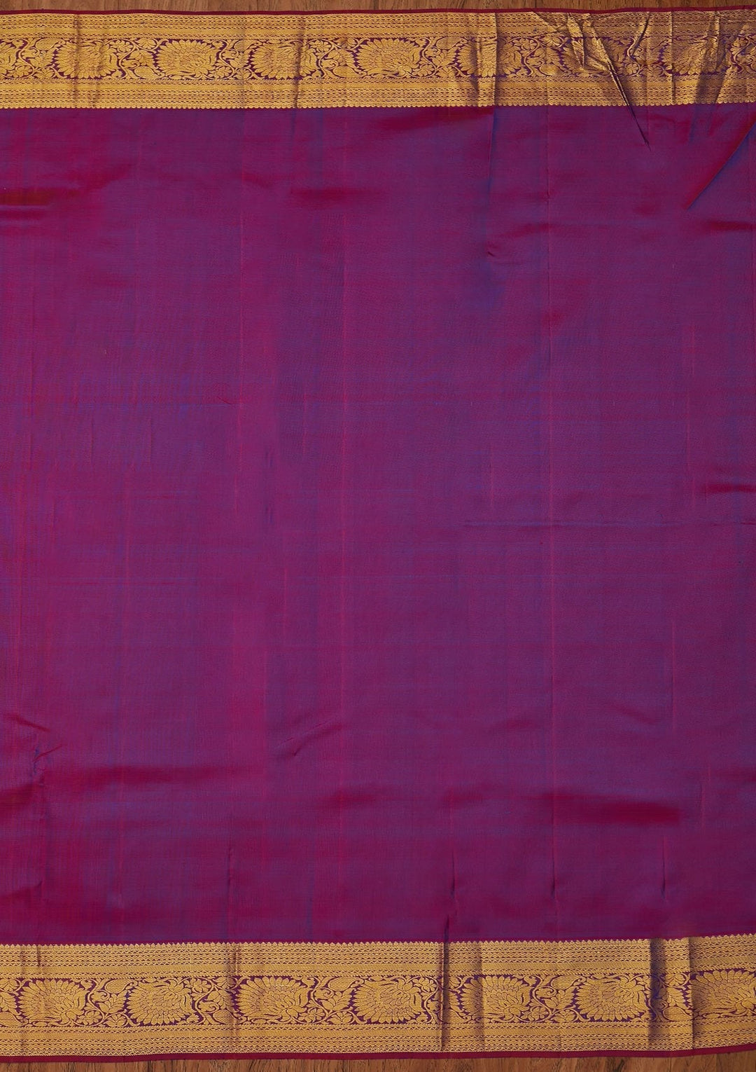 Rama Green Zariwork Pure Silk Designer Saree - koskii