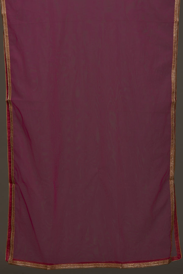 Rani Pink Sequins Georgette Designer Lehenga - Koskii