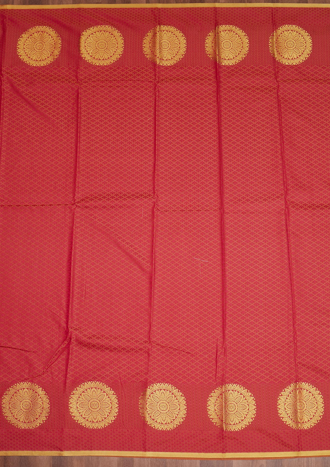 Rani Pink Zariwork Banarasi Saree - Koskii