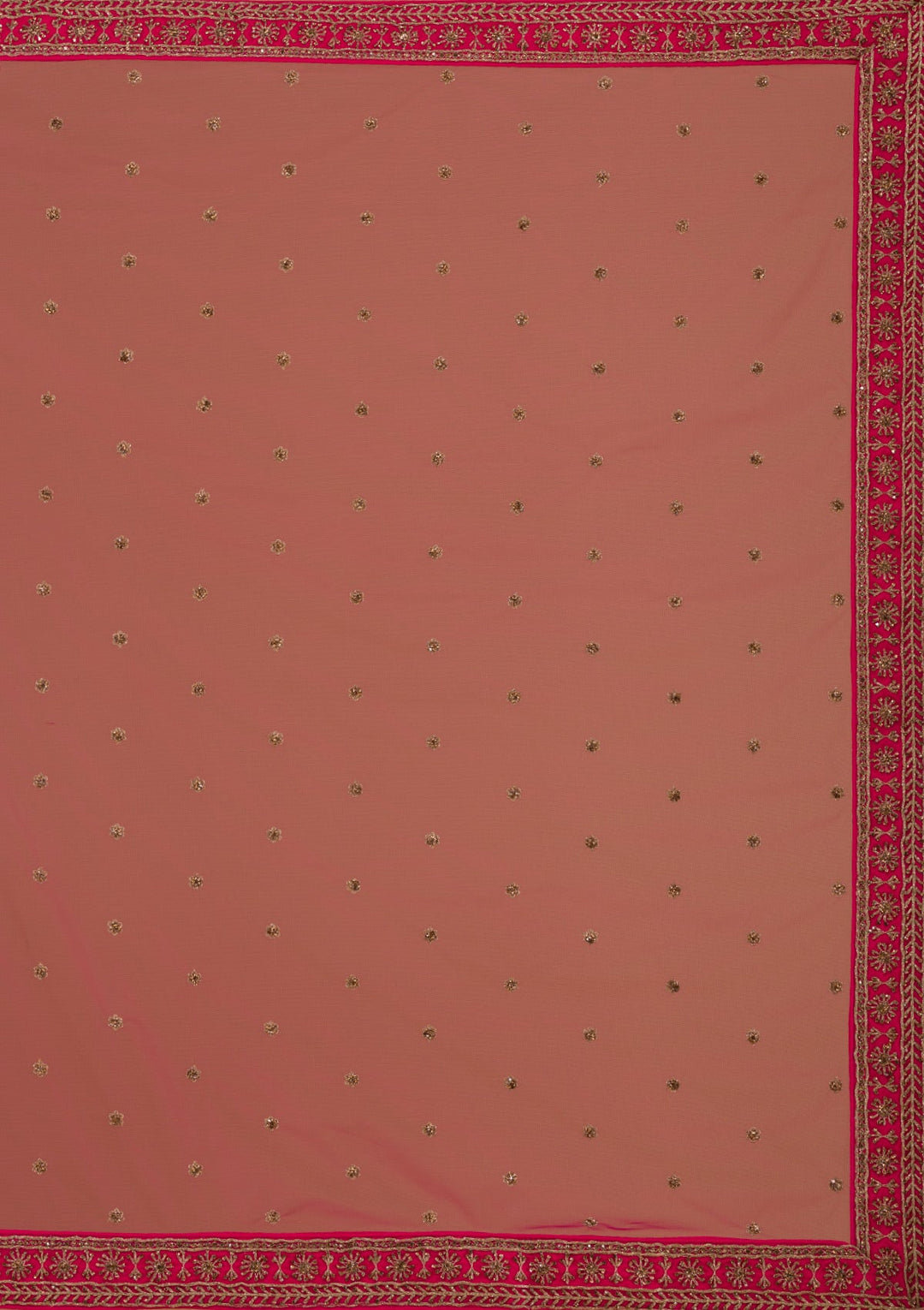 Rani Pink Zariwork Net Designer Lehenga-Koskii