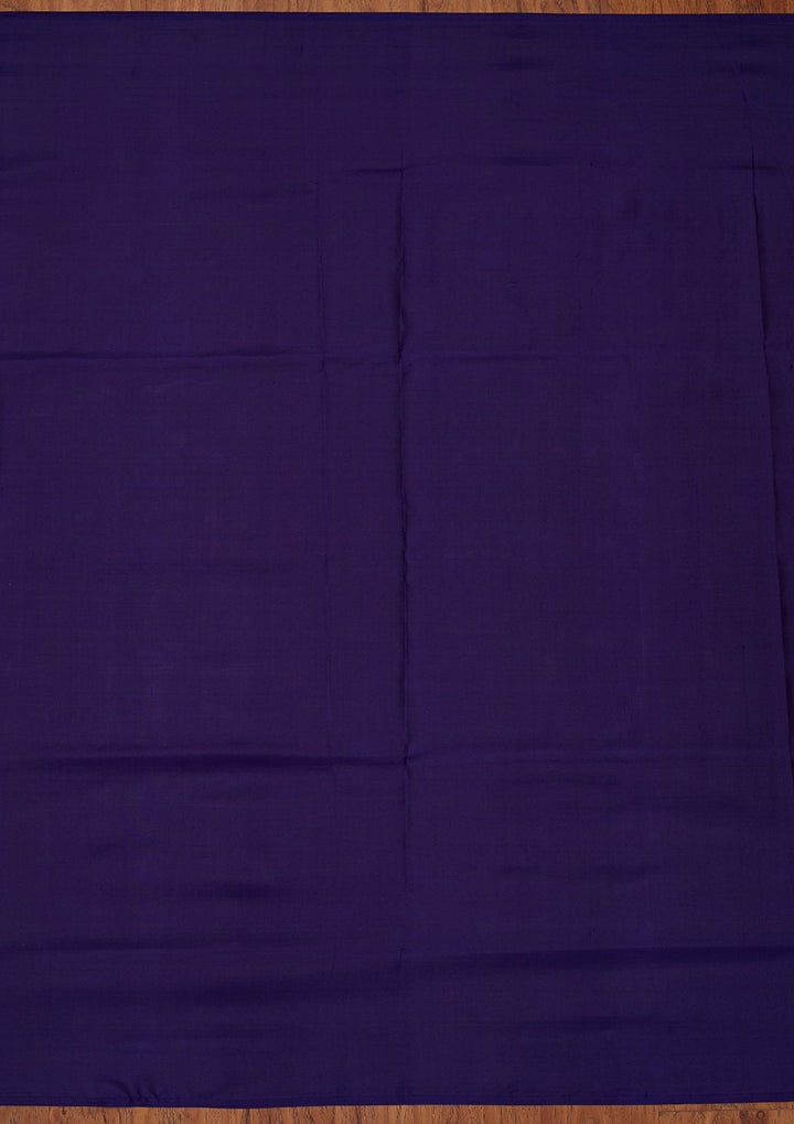 Rani Pink Zariwork Pure Silk Designer Saree - koskii