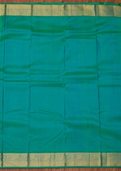 Rani Pink Zariwork Pure Silk Designer Unstitched Saree - Koskii