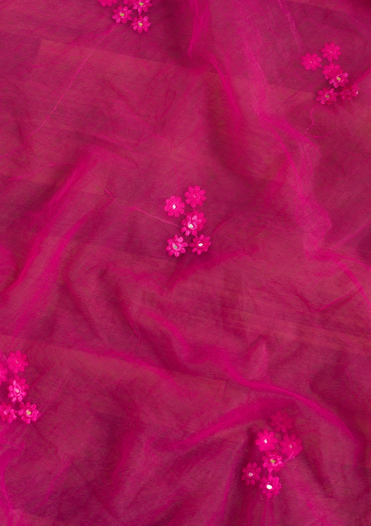 Rani Pink Gotapatti Net Dupatta-Koskii