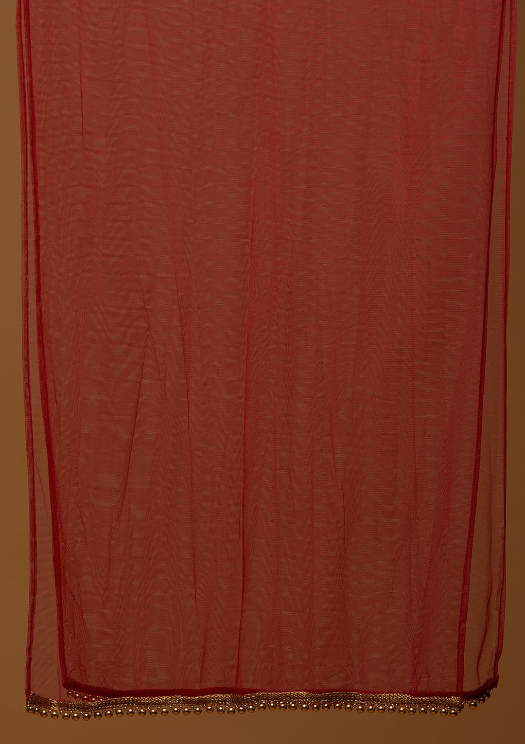 Red Sequins Georgette Designer Salwar Suit - Koskii