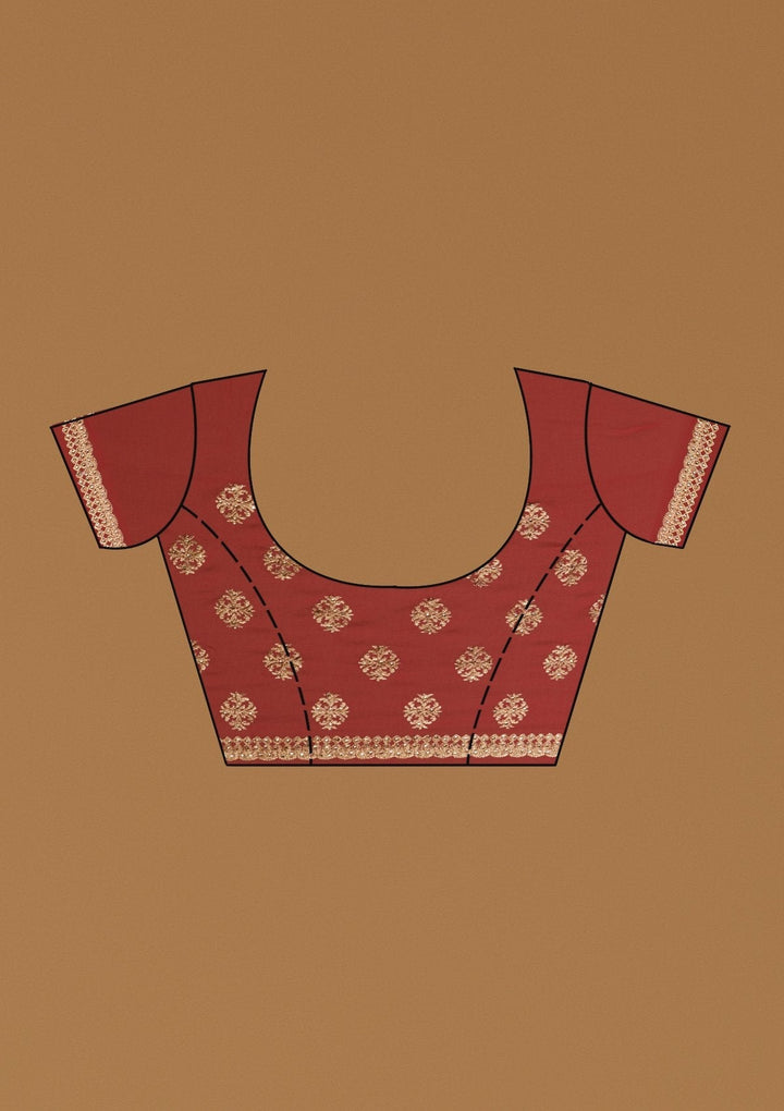 Red Zariwork Georgette Designer Saree - koskii