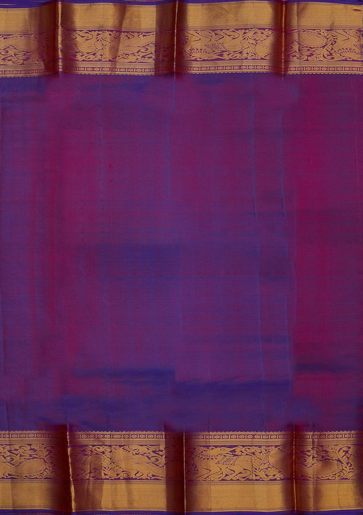 Red Zariwork Pure Silk Designer Saree - koskii