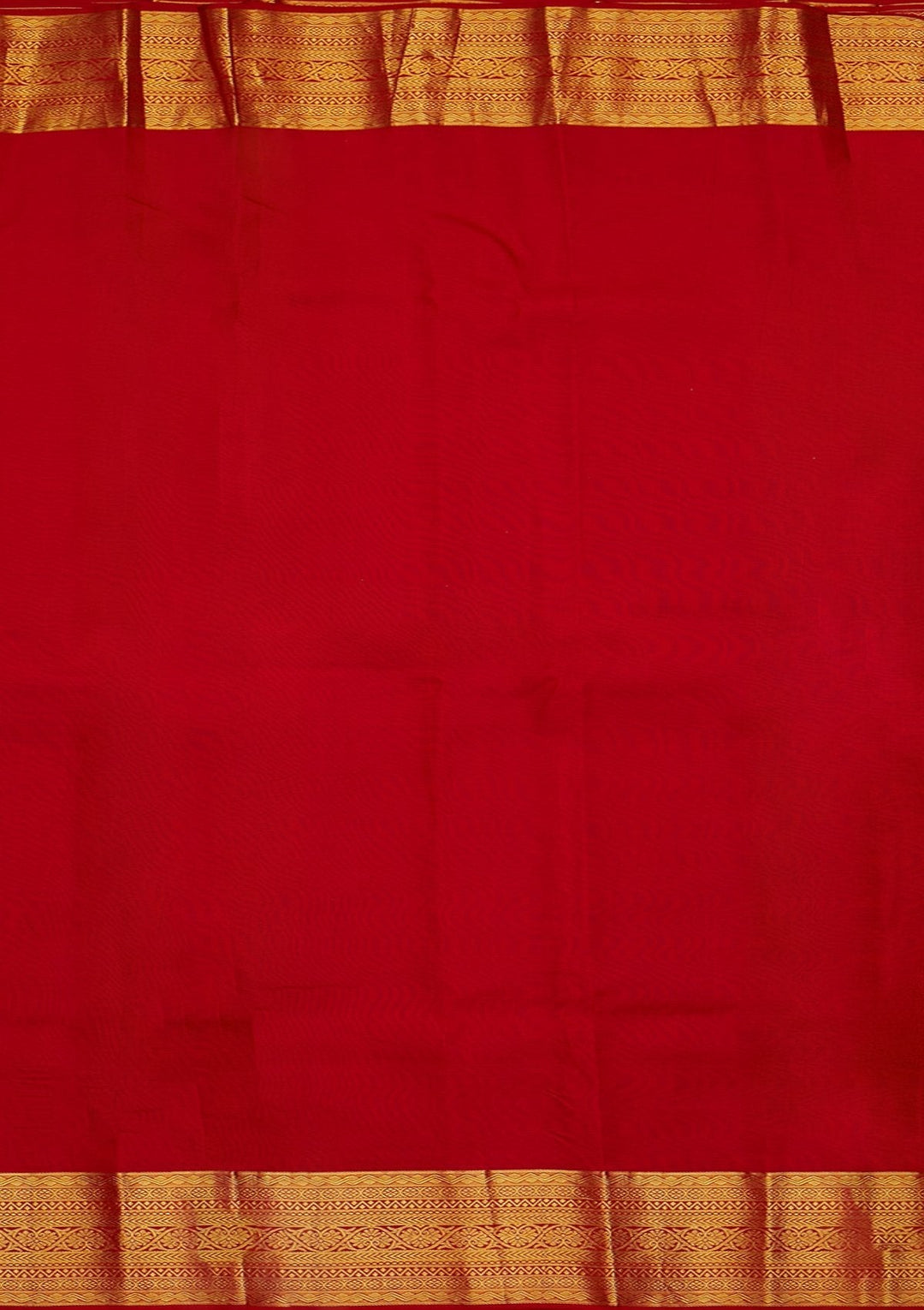 Red Zariwork Pure Silk Designer Saree - koskii